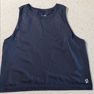 Peloton Dark Blue Athletic Tank